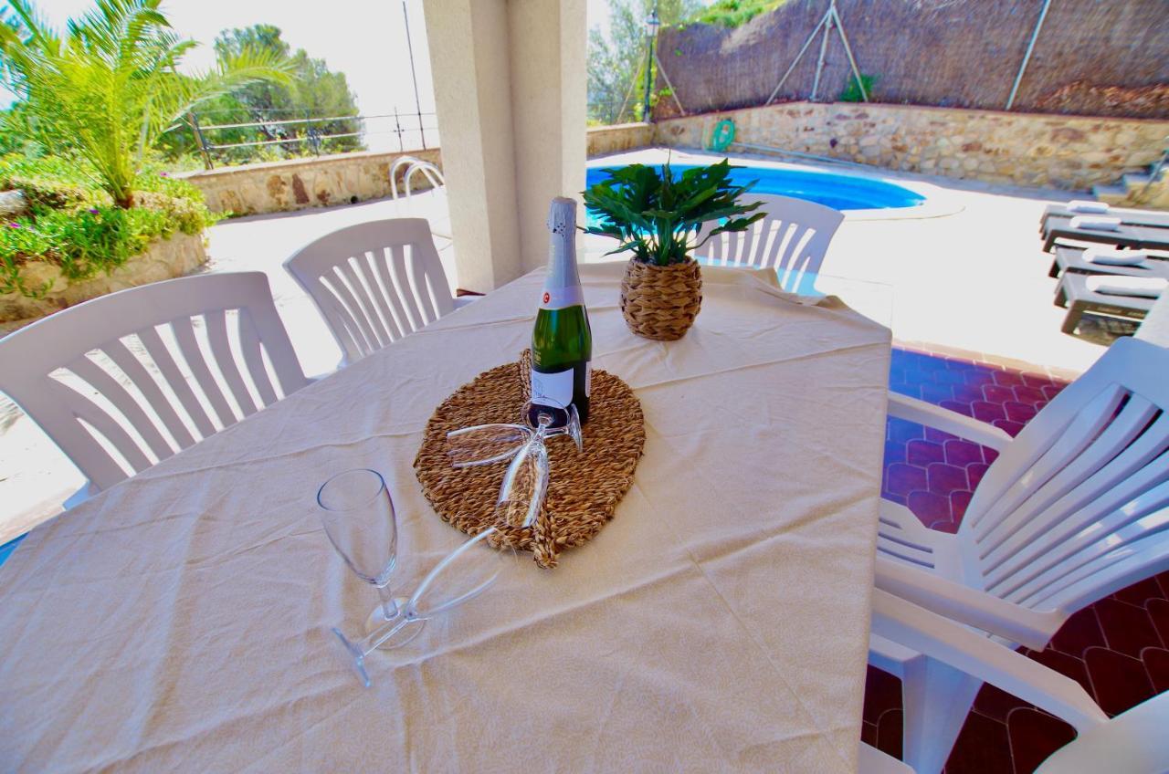 V&V Lloret: Mediterranean Villa with Panoramic Sea Views Lloret de Mar Exterior photo